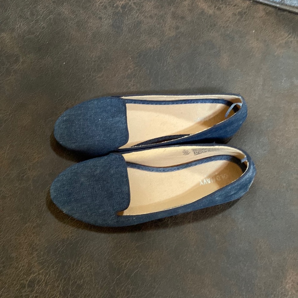 Old navy Denim loafers size 7